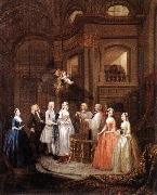 HOGARTH, William The Marriage of Stephen Beckingham and Mary Cox f Germany oil painting reproduction